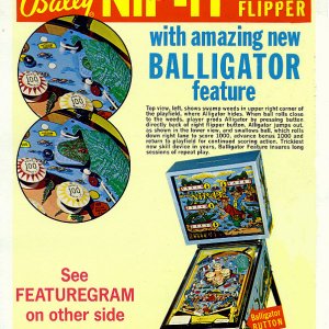 Nip-It (Bally, 1973) Flyer (Front)