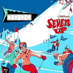 Seven Up (Williams, 1969) (IkeS) Backglass