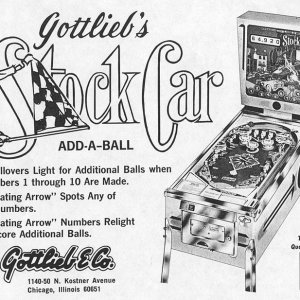Stock Car (Gottlieb, 1970)