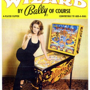 Wizard! (Bally, 1974) front