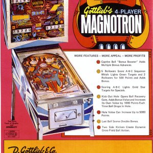 Magnotron (Gottlieb, 1974)