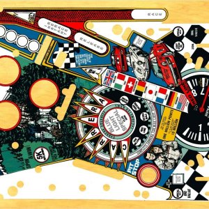 Checkpoint (Data East, 1991) Playfield