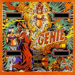 Genie (Gottlieb, 1979) BG
