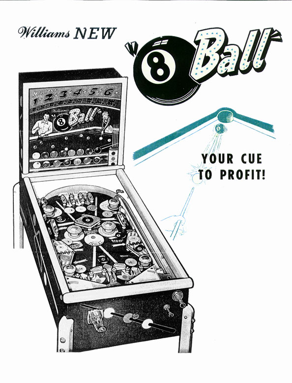8 Ball (Williams, 1952) Flyer