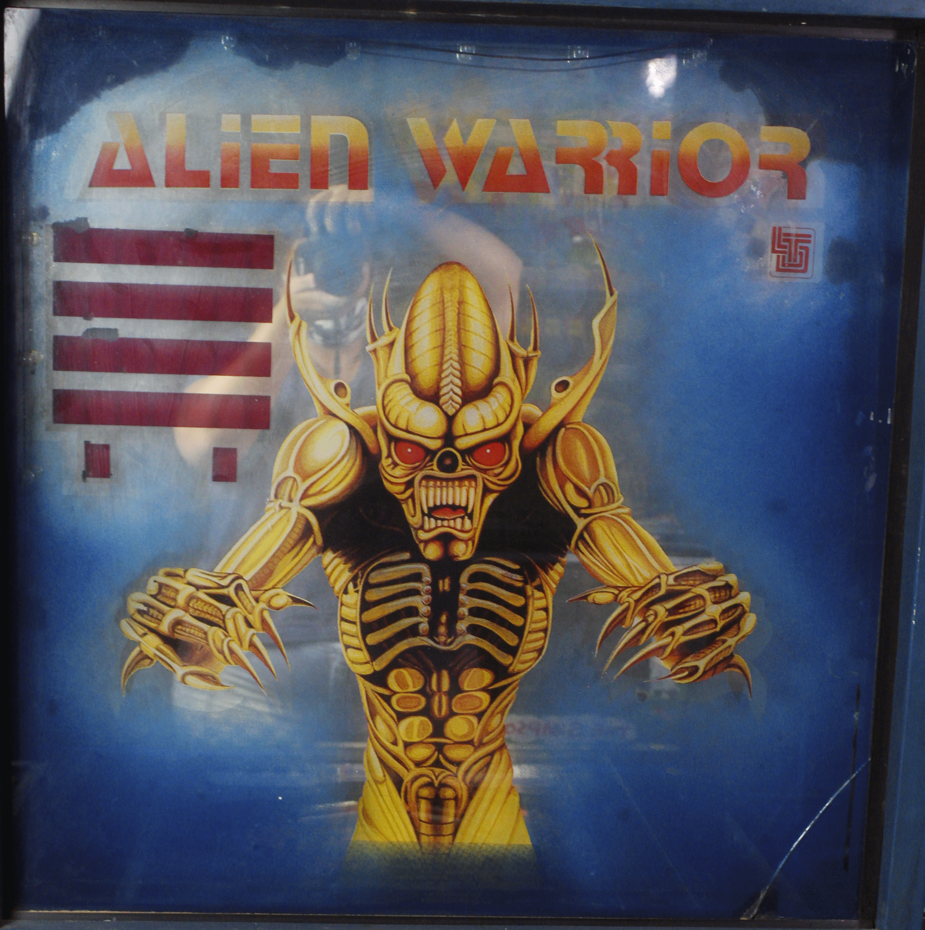Alien Warrior (LTD, 1983) (CarlosGuizzo) Backglass