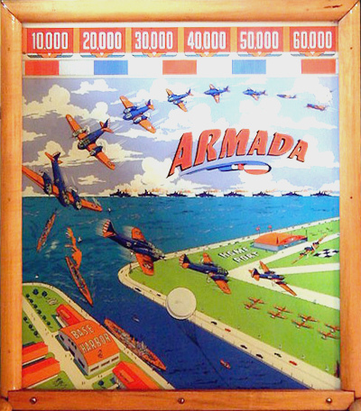 Armada (Stoner, 1941) Backglass