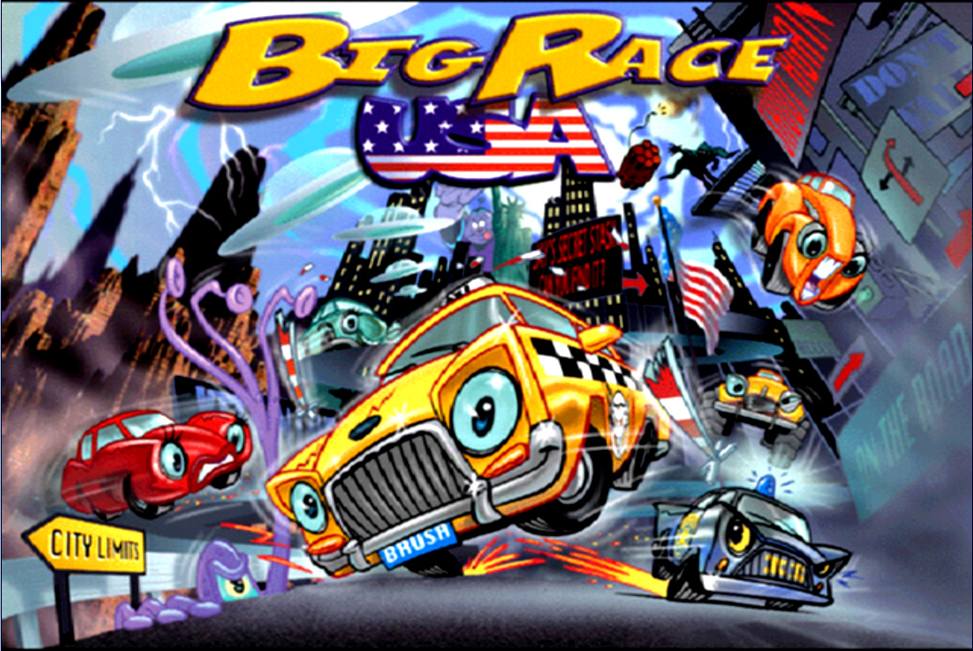 Big Race USA (Ultimate Pinball, 2001) BG