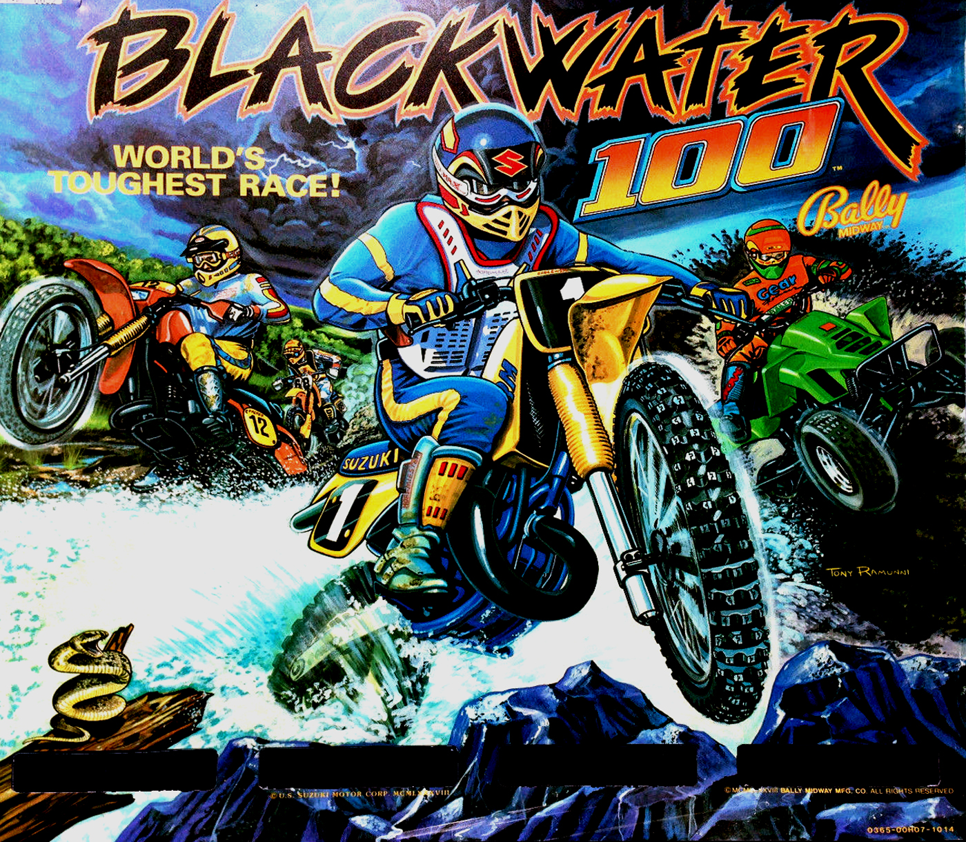 BLACKWATER 100 (Bally, 1988) BG
