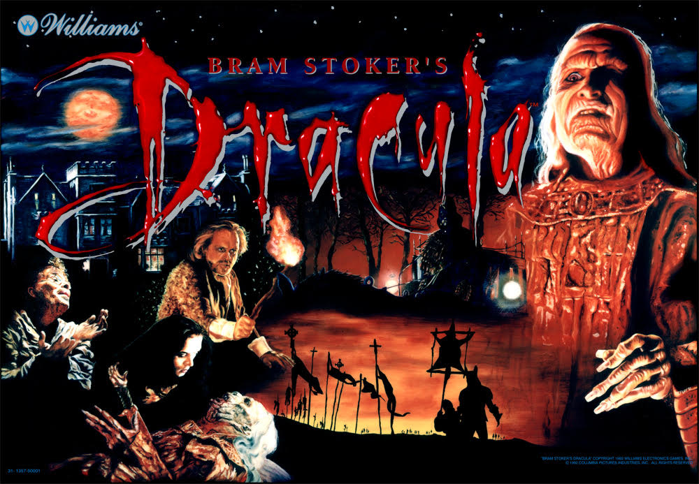 Bram Stoker's Dracula (Williams, 1993) (CPR) Backglass