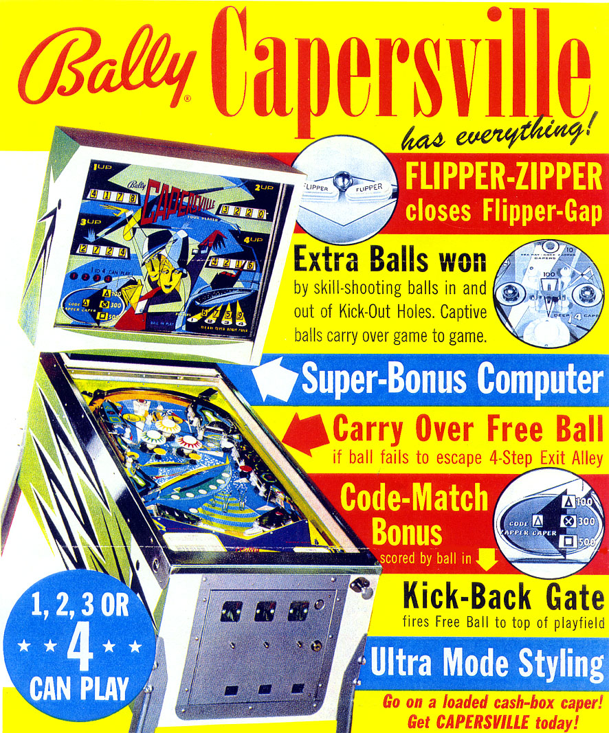 Capersville (Bally, 1966) Flyer