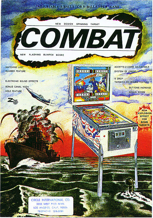 Combat (Zaccaria, 1977) Flyer