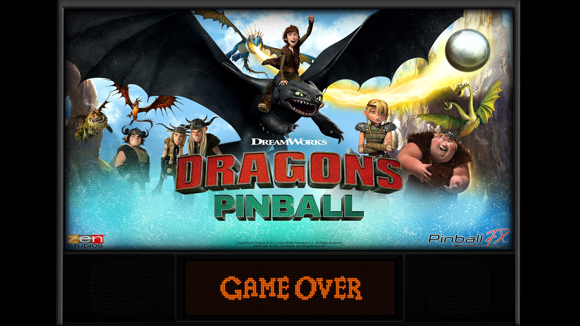 DreamWorks How to Train Your Dragon Pinball (Zen, 2023) Table_141