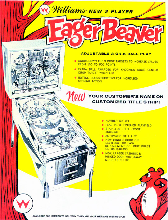 Eager Beaver (Williams, 1965) Flyer