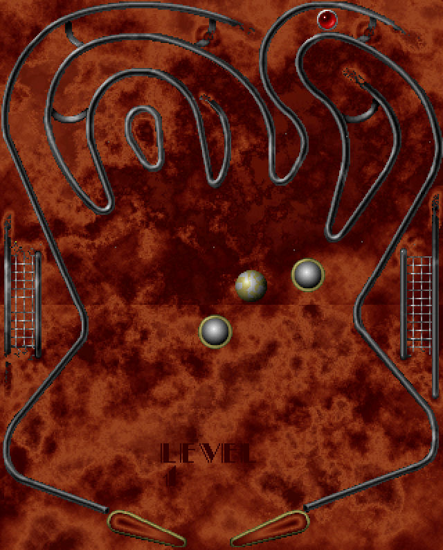 Enigma / Epic Pinball (Epic, 1993) Lower Playfield