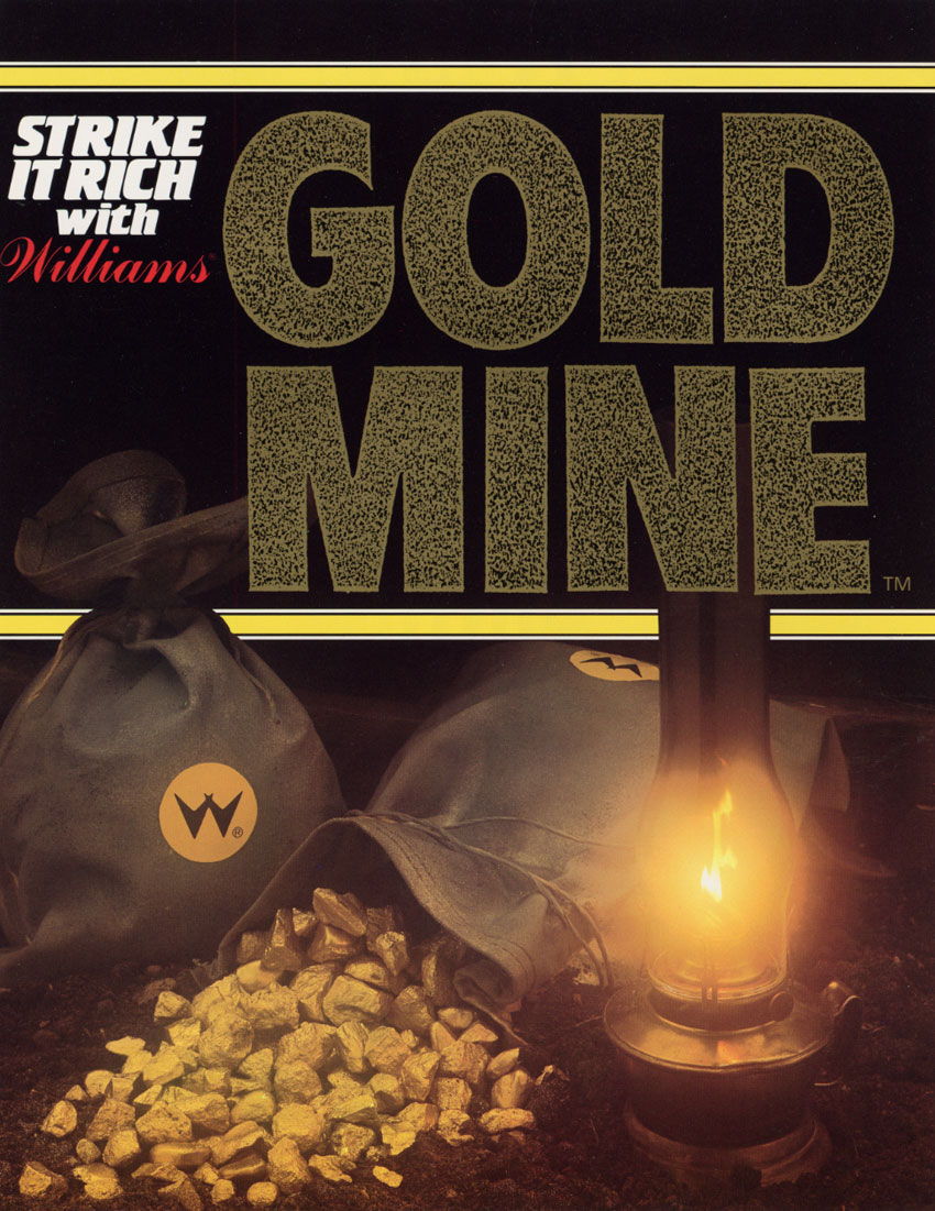 Gold Mine (Williams, 1988) Flyer p1