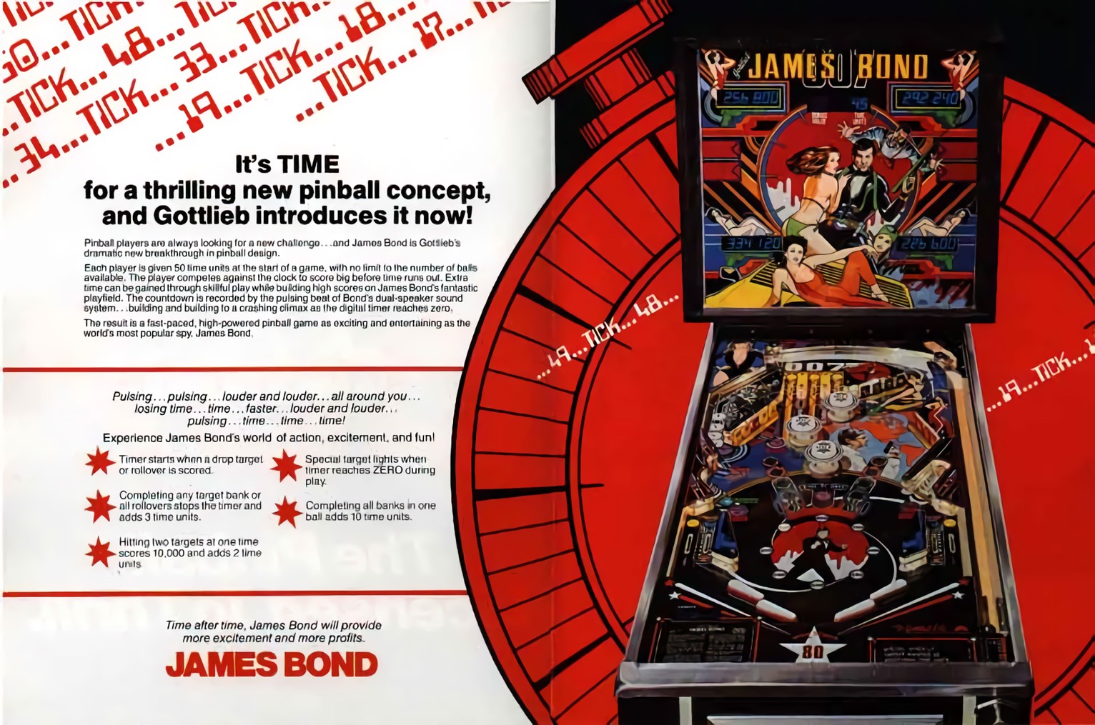 James Bond 007 (Gottlieb, 1980) FlyIn Flyer