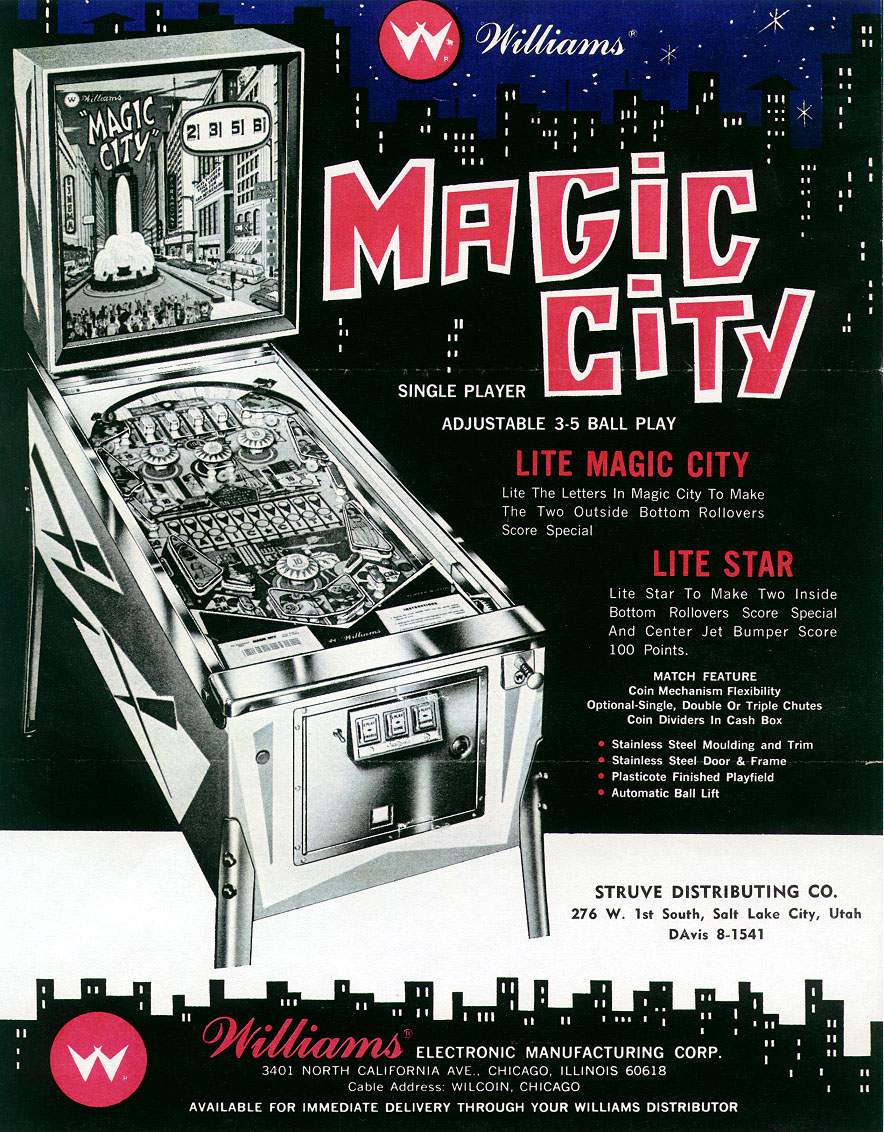 Magic City (Williams, 1967) Flyer