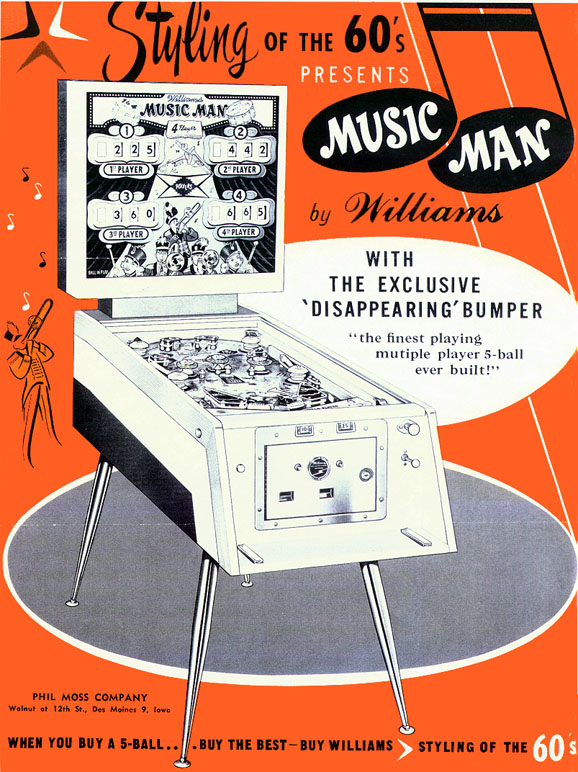 Music Man (Williams, 1960) Flyer