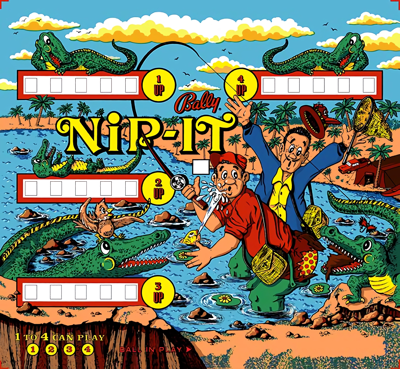 Nip-It (Bally, 1973) (IkeS) Backglass