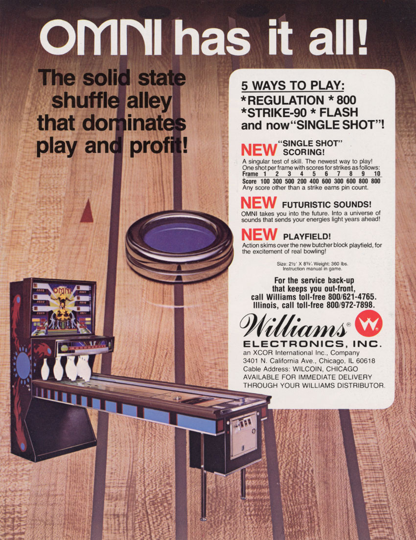 Omni (Williams, 1980) Flyer p2