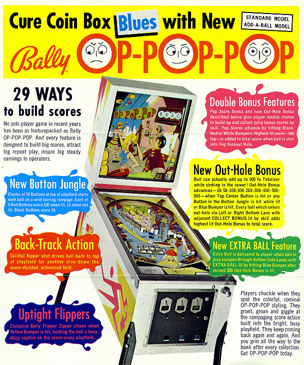 Op-Pop-Pop (Bally, 1969) Flyer