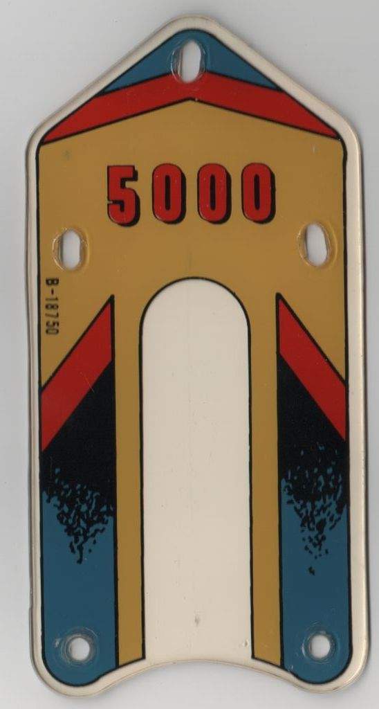 Pinball Pool (Gottlieb, 1977) Plastics B