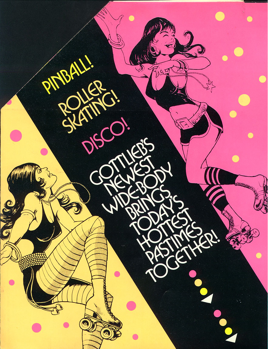 Roller Disco (Gottlieb, 1980) Flyer p1