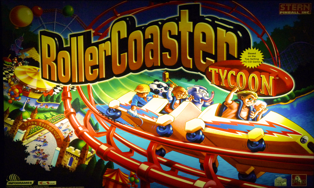 RollerCoaster Tycoon (Stern, 2002) BG