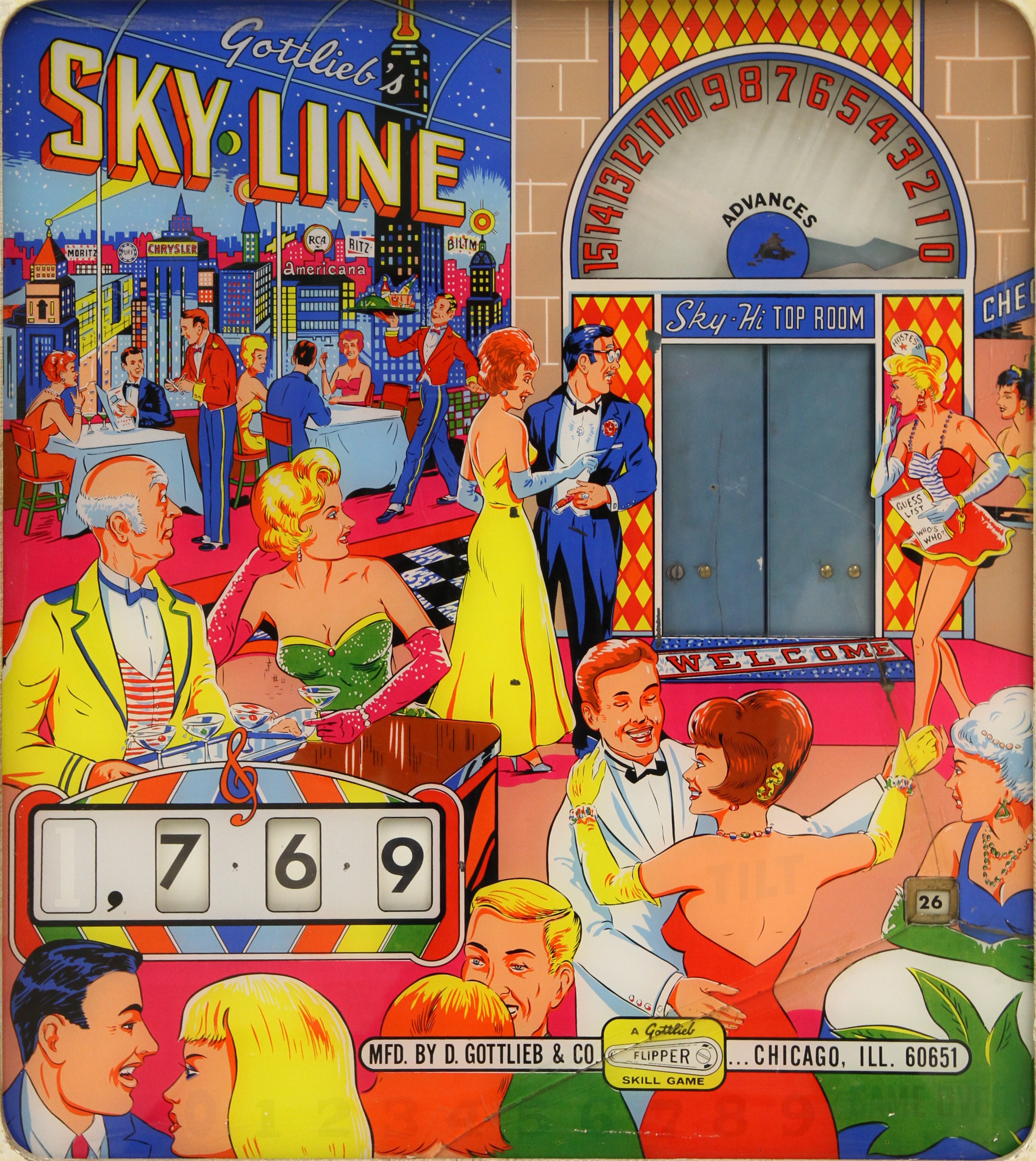 Sky·Line (Gottlieb, 1965)