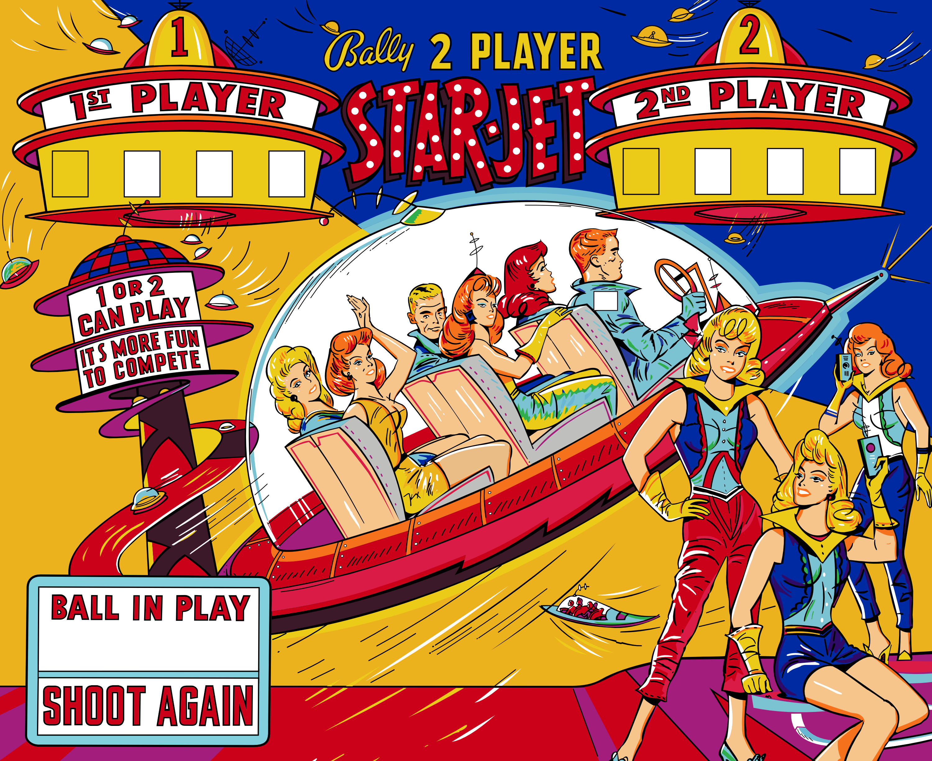 Star-Jet (Bally, 1963) JB