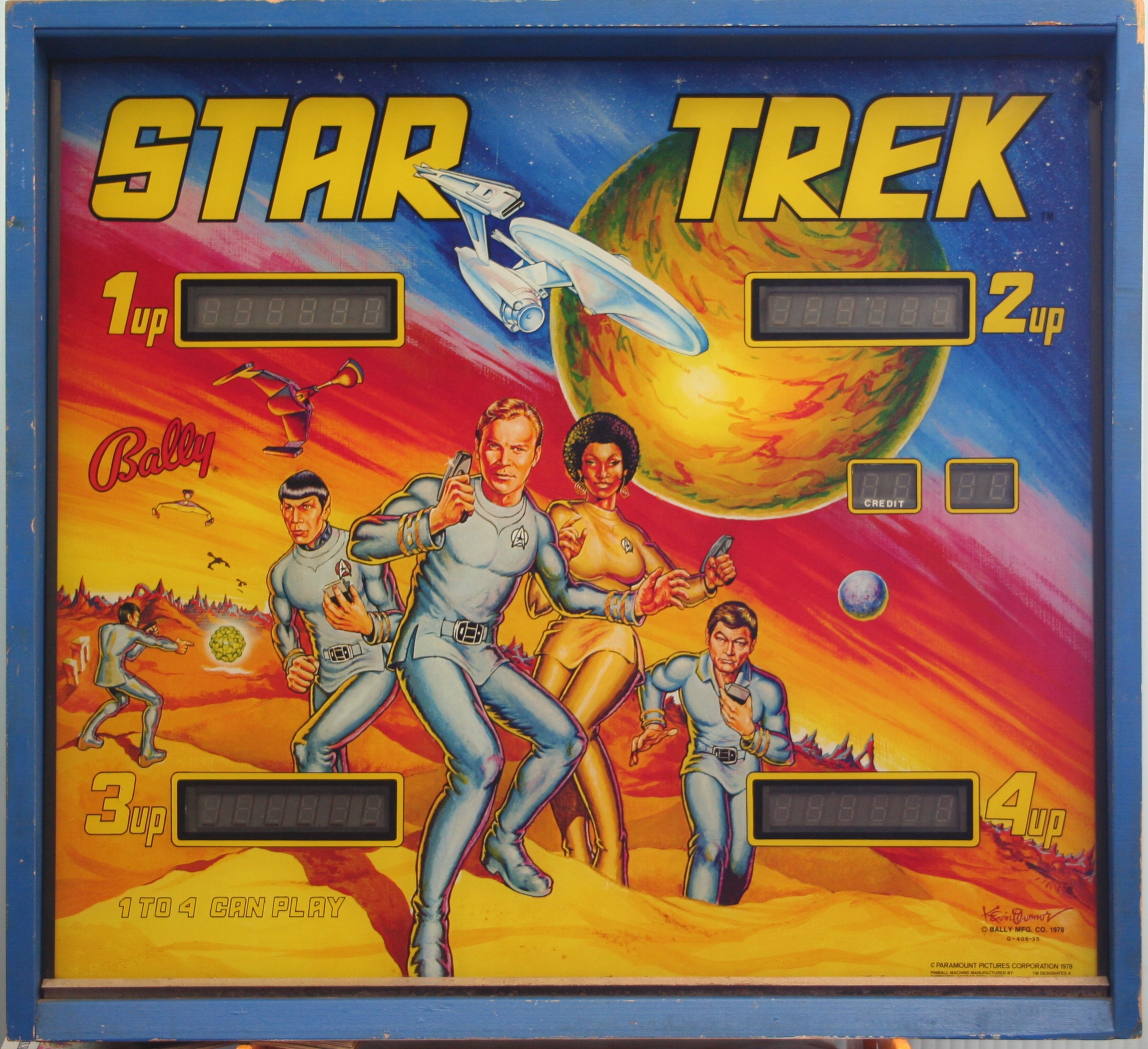 Star Trek (Bally, 1979) BG