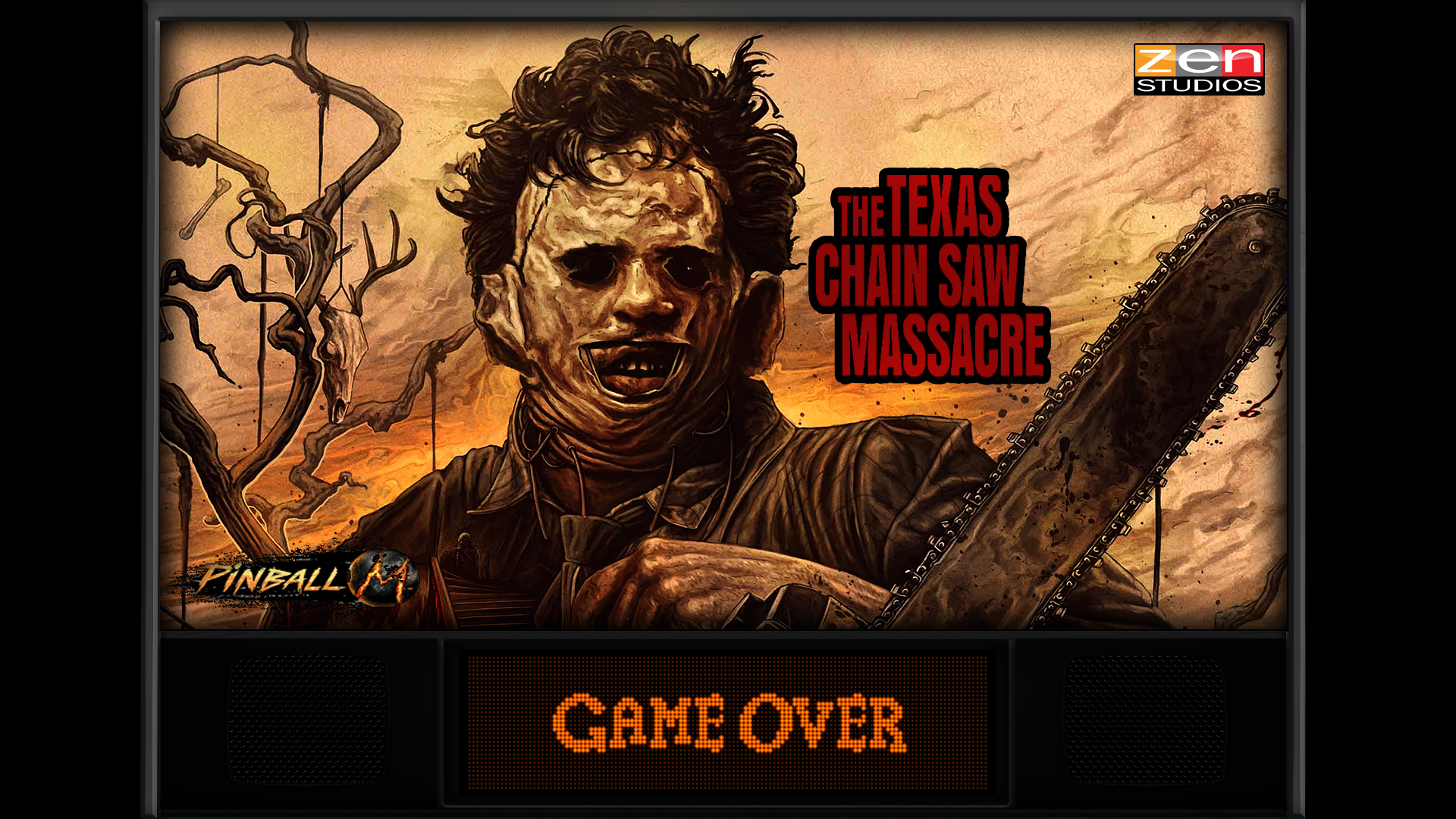 Texas Chain Saw Massacre backglass for Zen Pinball Table_180