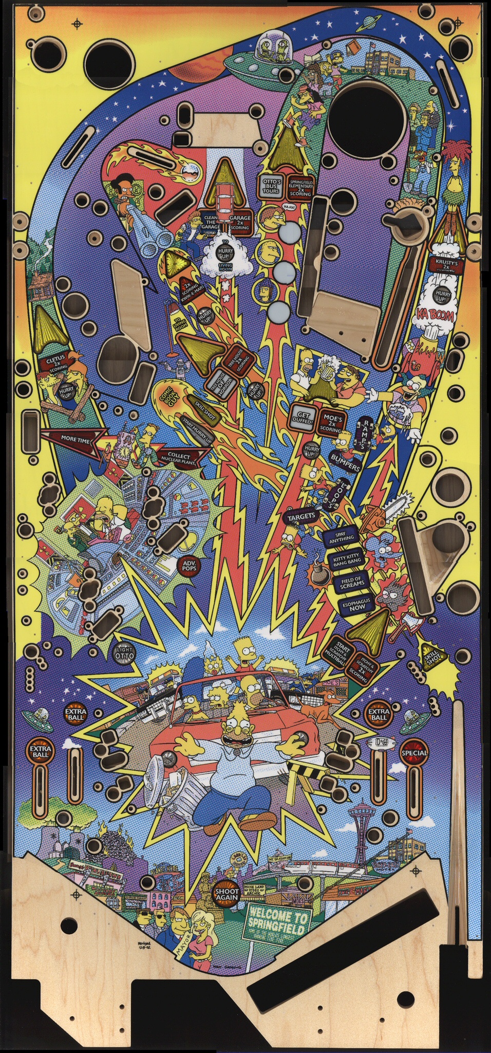 The Simpsons Pinball Party (Stern, 2003) PF