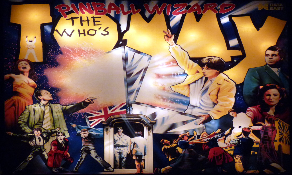 The Who's Tommy Pinball Wizard (Data East, 1994) BG