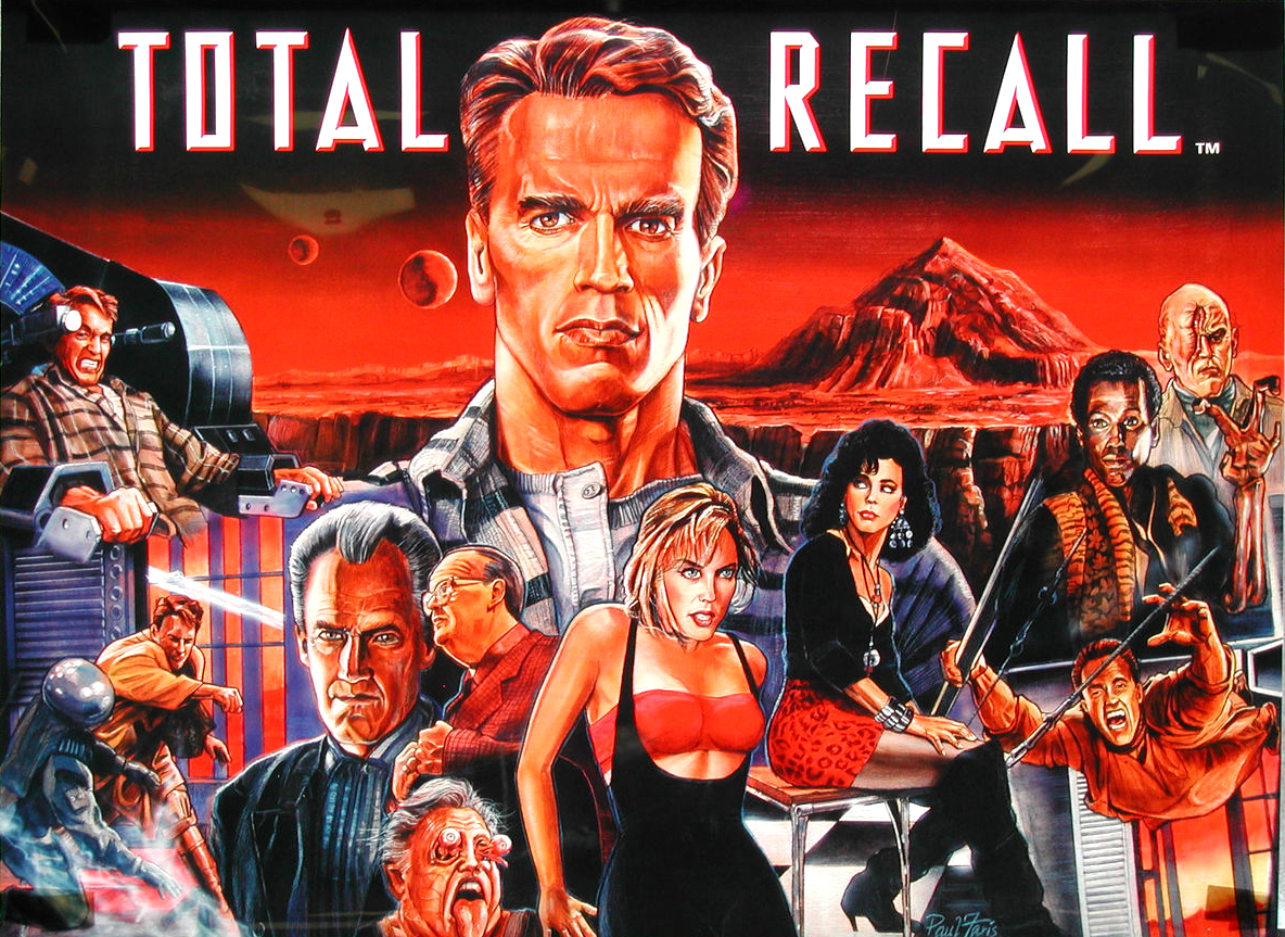 Total Recall (Data East,1990) BG