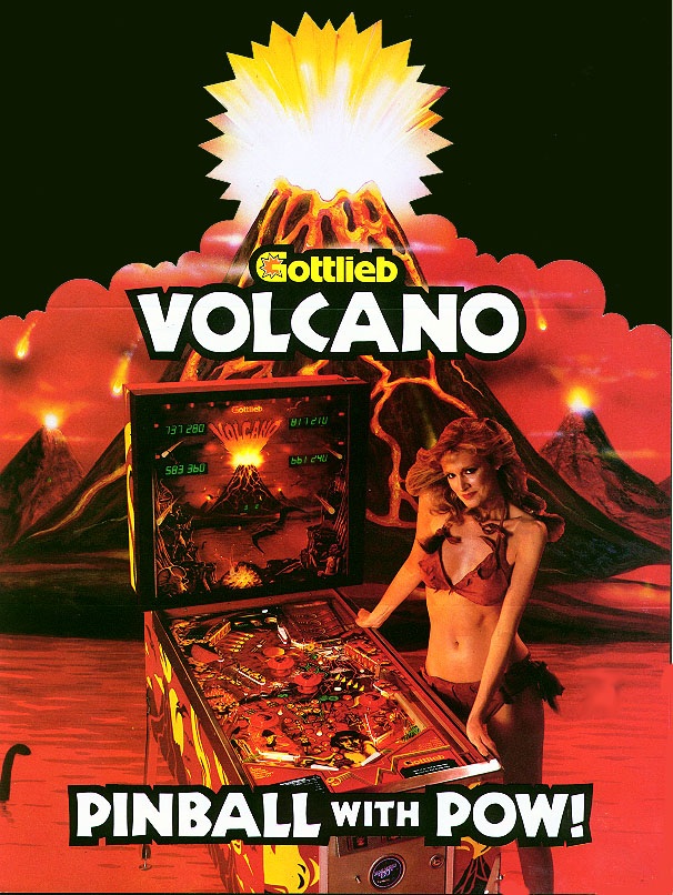 Volcano (Gottlieb, 1982) Flyer p1